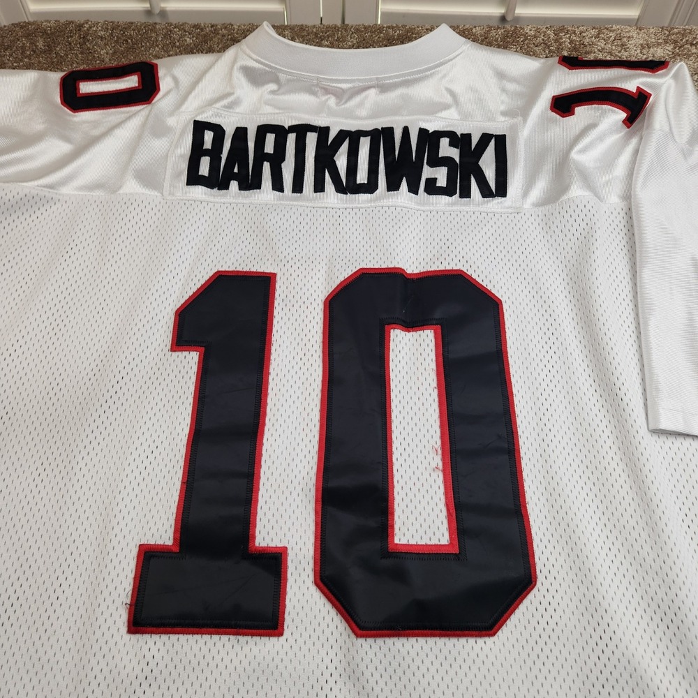 Mitchell‎ & Ness Steve Bartkowski Atlanta Falcons Jersey White Mesh Size 54 USA
